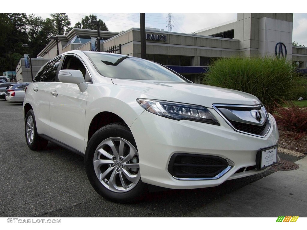 2016 RDX AWD - White Diamond Pearl / Parchment photo #1