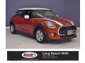 2016 Blazing Red Metallic Mini Hardtop Cooper 4 Door  photo #1