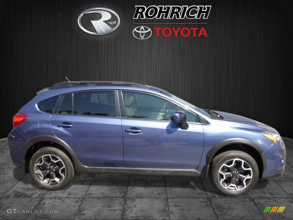 2013 XV Crosstrek 2.0 Limited - Marine Blue Pearl / Ivory photo #2
