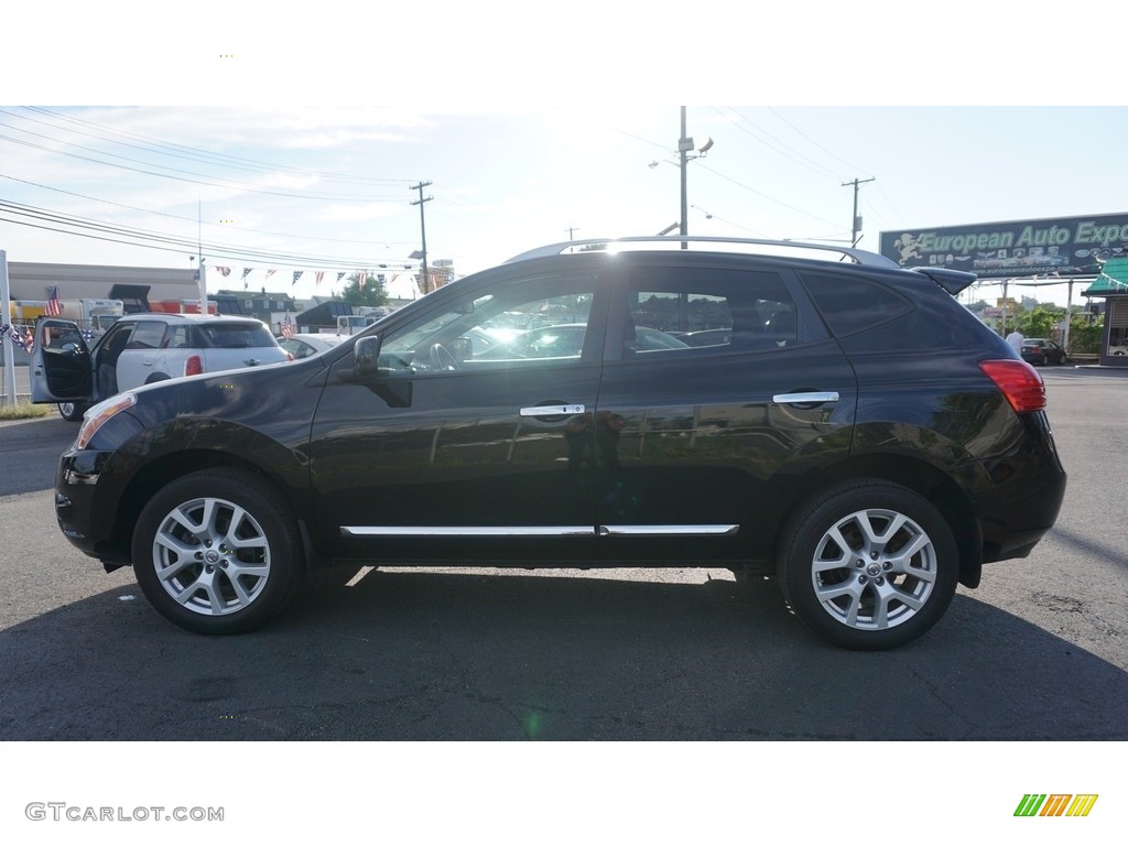 2013 Rogue SV AWD - Black Amethyst / Black photo #15