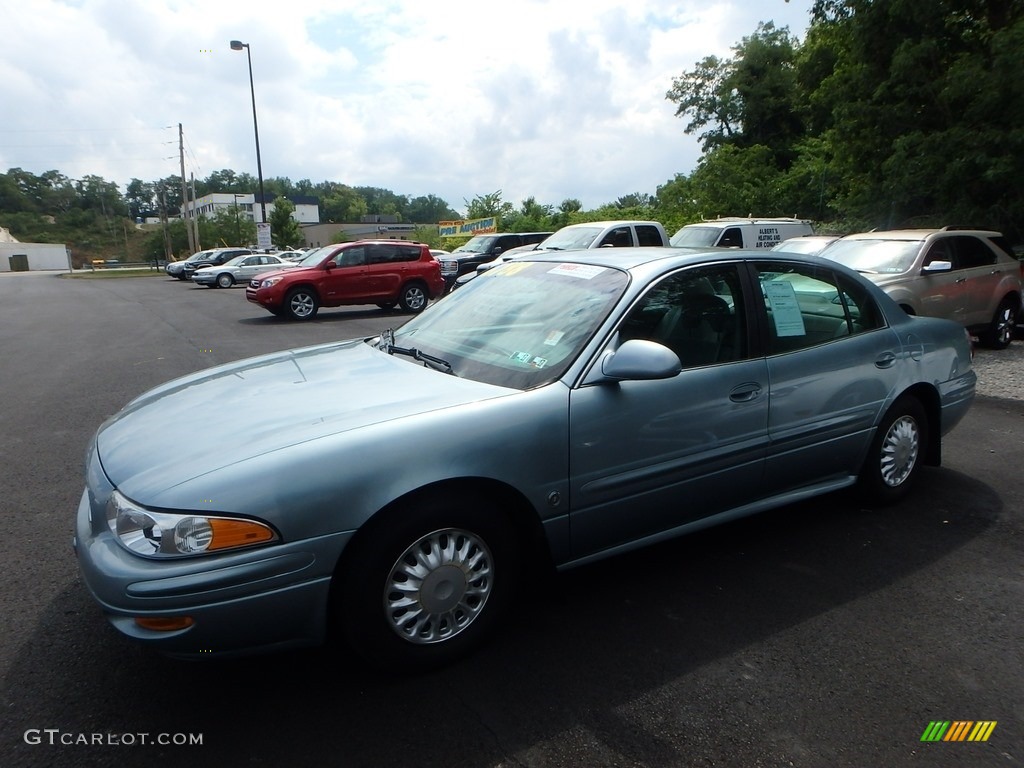 2003 LeSabre Custom - Silver Blue Ice Metallic / Medium Gray photo #1