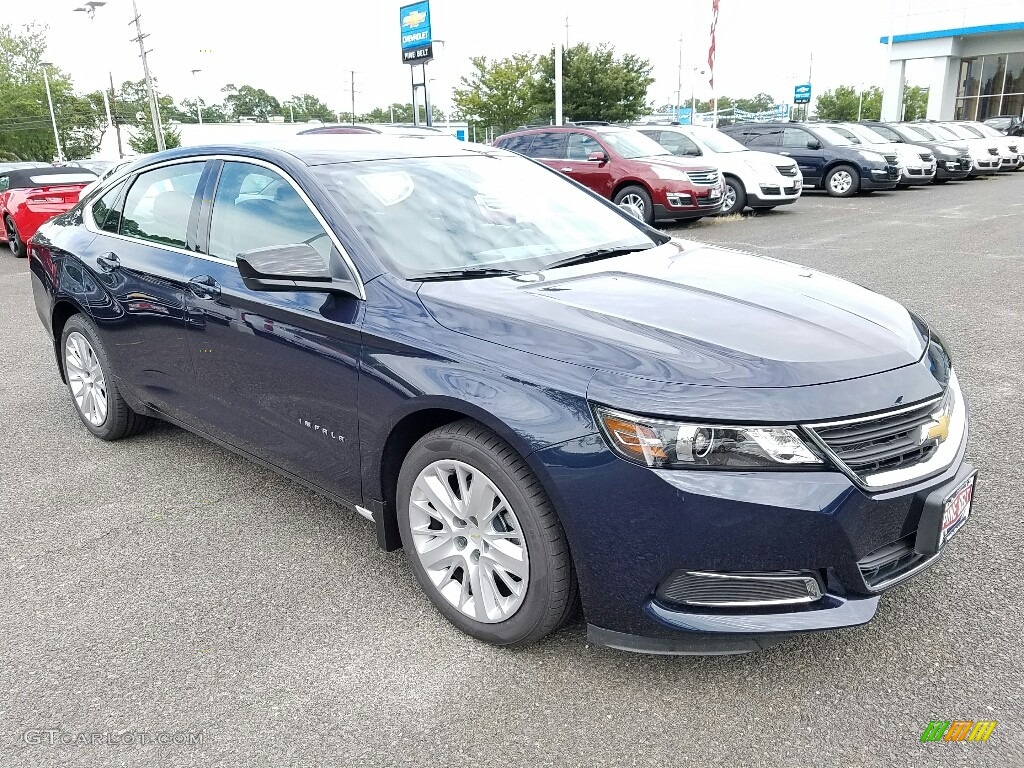 2017 Impala LS - Blue Velvet Metallic / Jet Black/Dark Titanium photo #1