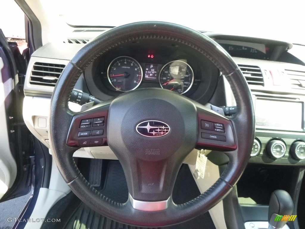 2013 XV Crosstrek 2.0 Limited - Marine Blue Pearl / Ivory photo #16
