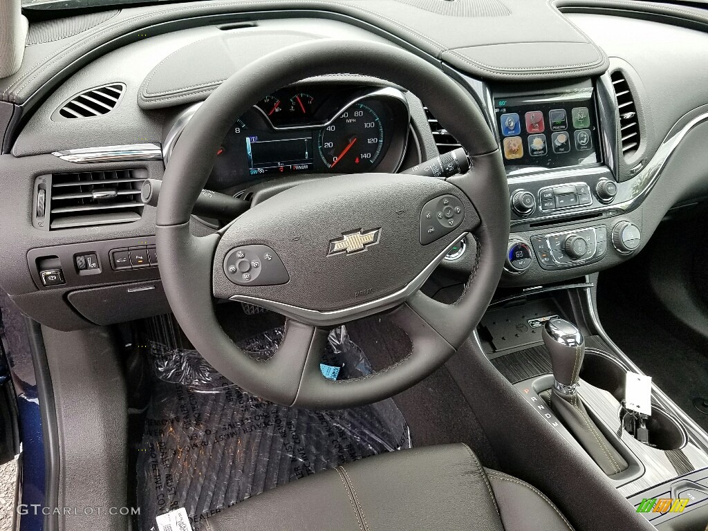 2017 Chevrolet Impala LT Jet Black Dashboard Photo #114908978