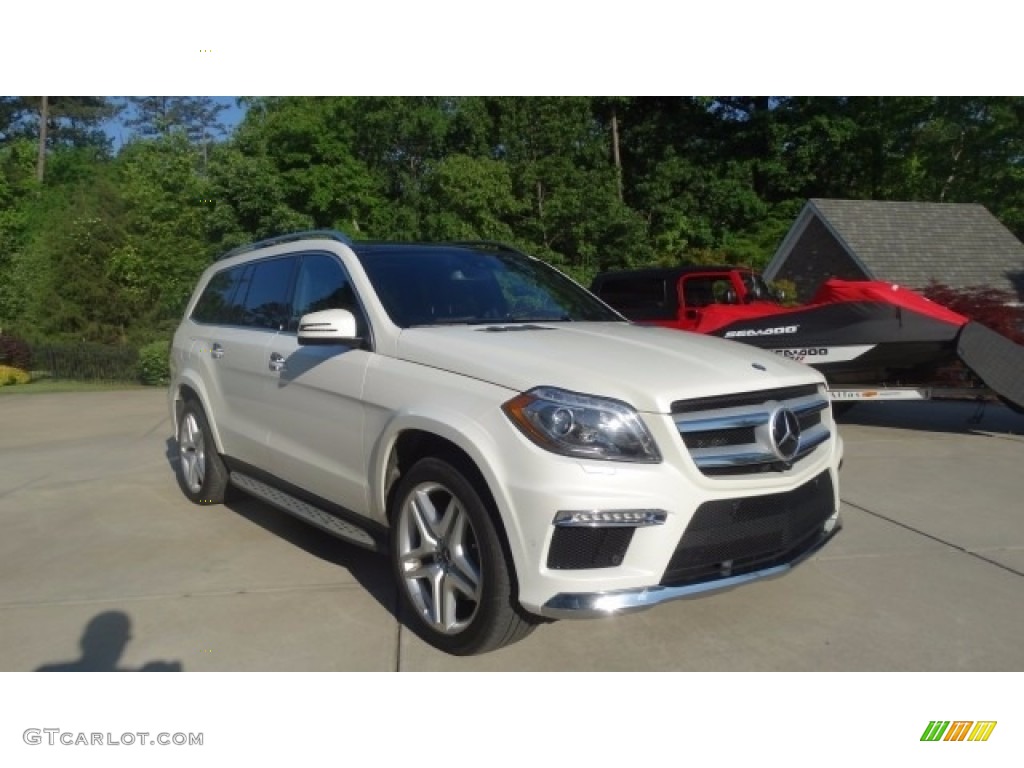 2015 GL 550 4Matic - designo Diamond White Metallic / Auburn Brown/Black photo #1