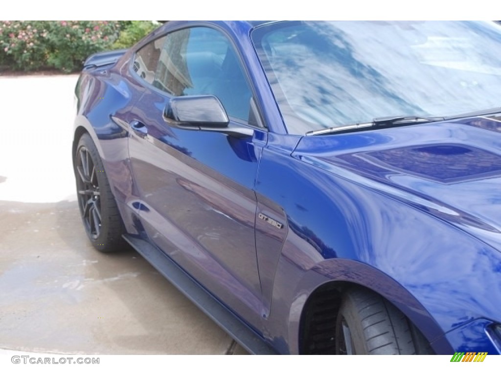 2016 Mustang Shelby GT350 - Deep Impact Blue Metallic / Ebony photo #6