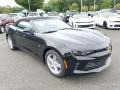 Mosaic Black Metallic 2017 Chevrolet Camaro LT Convertible Exterior
