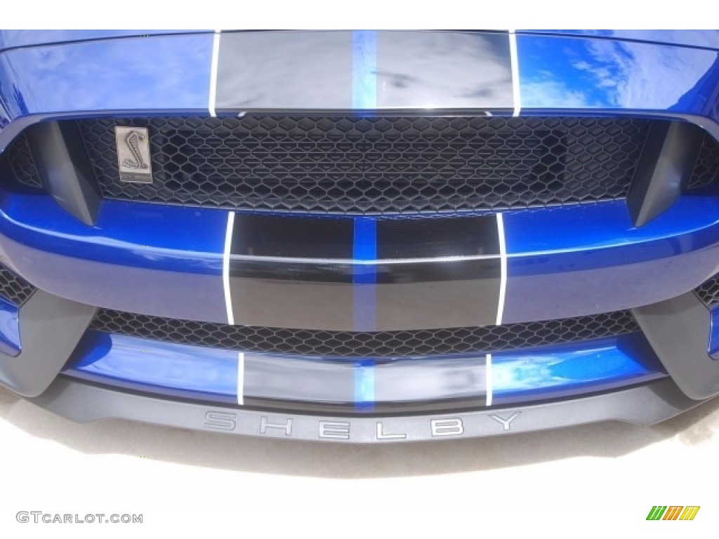 2016 Mustang Shelby GT350 - Deep Impact Blue Metallic / Ebony photo #7