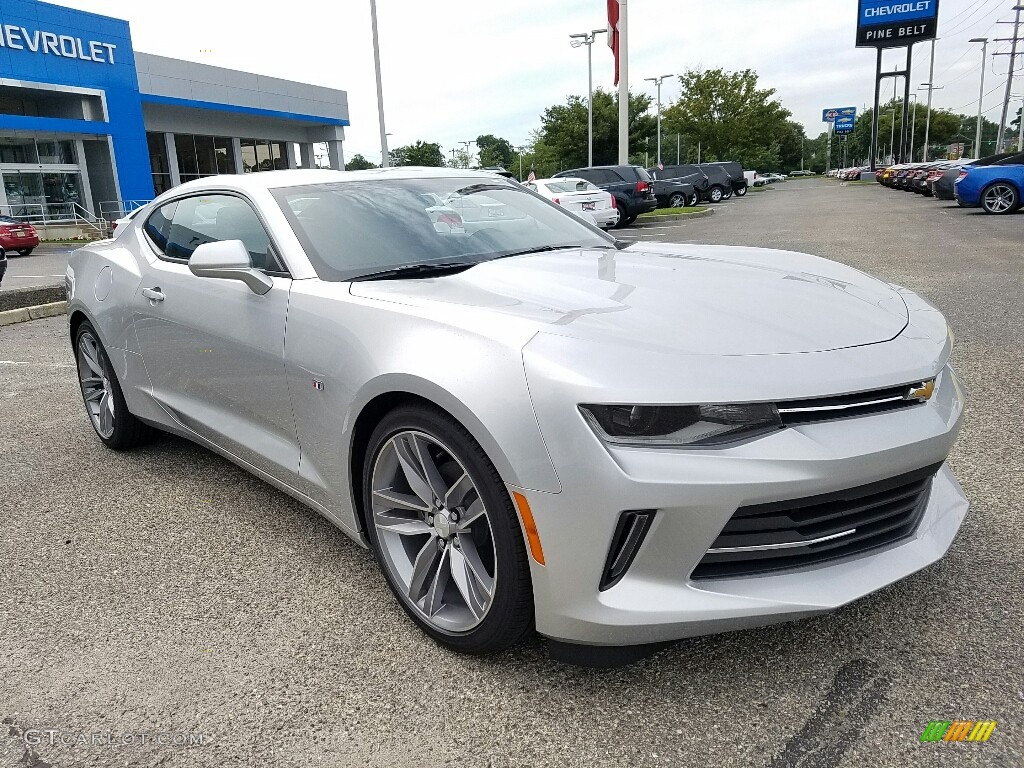 2017 Camaro LT Coupe - Silver Ice Metallic / Jet Black photo #1