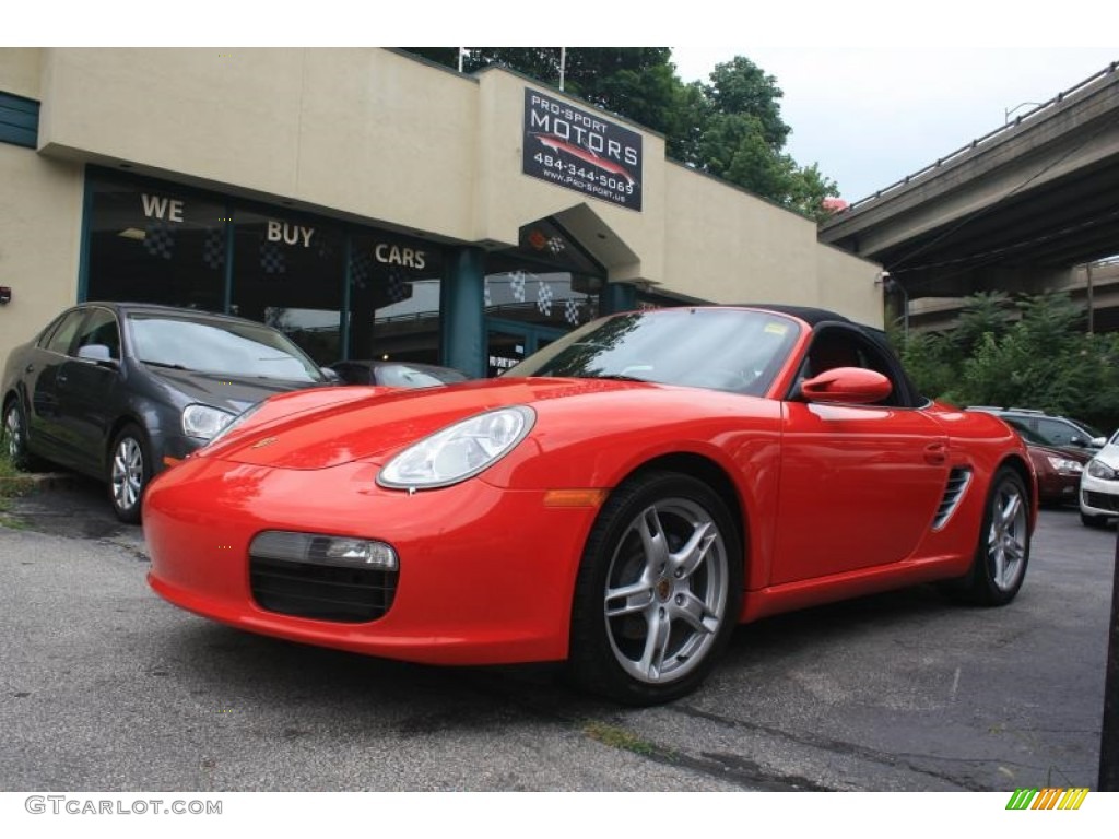 2005 Boxster  - Guards Red / Black photo #1
