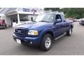 Vista Blue Metallic - Ranger XLT SuperCab 4x4 Photo No. 3