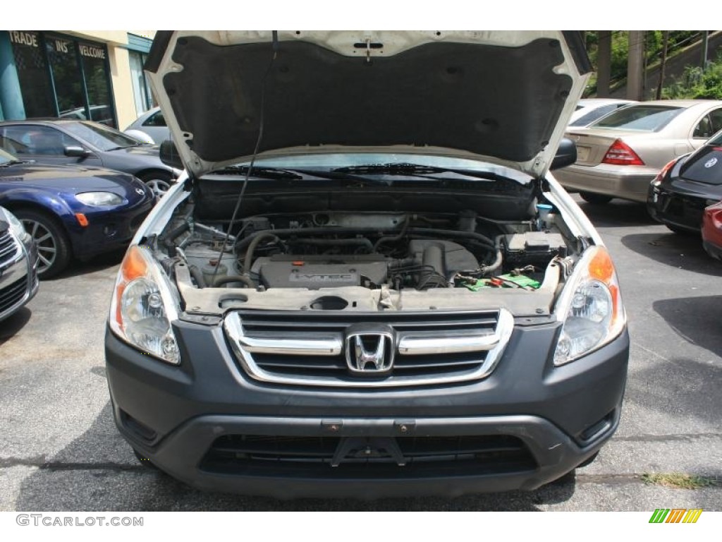 2004 CR-V LX 4WD - Taffeta White / Black photo #44
