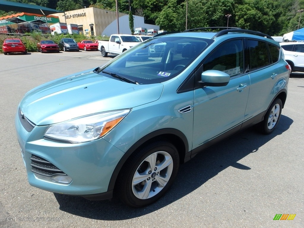 2013 Escape SE 1.6L EcoBoost - Frosted Glass Metallic / Charcoal Black photo #7