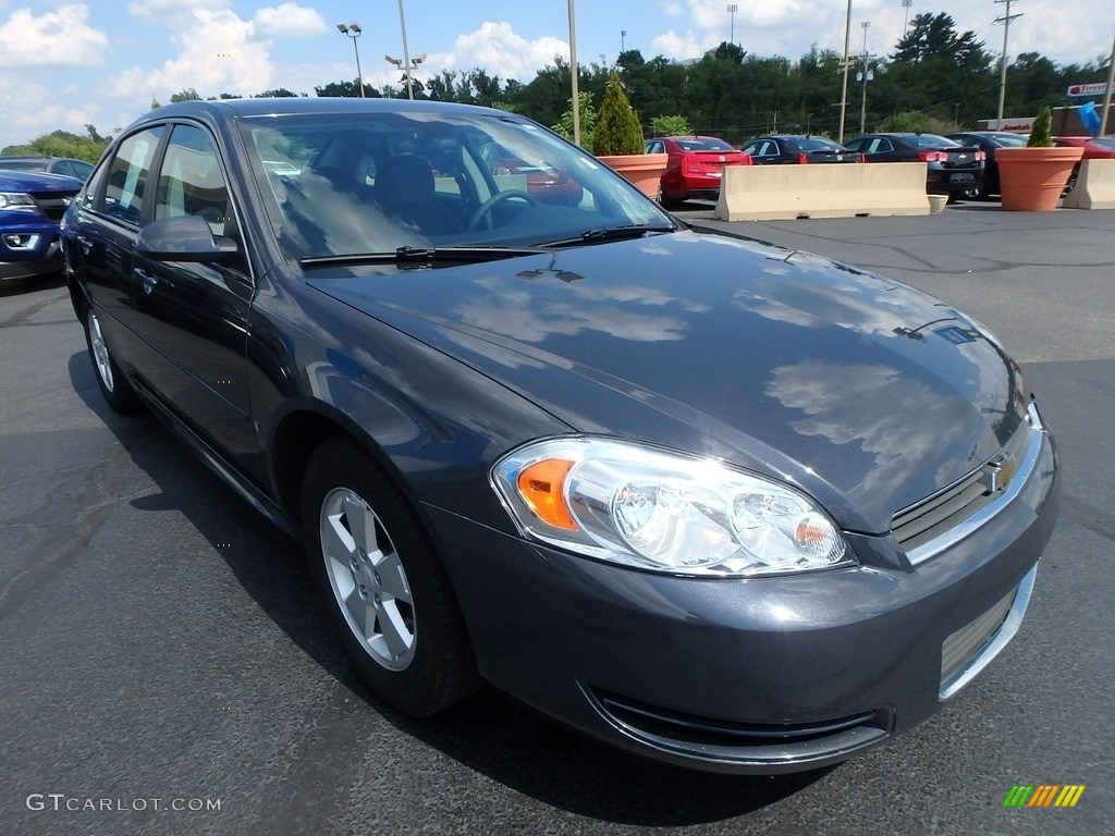 2009 Impala LT - Aqua Blue Metallic / Ebony photo #10