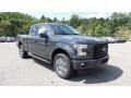 2016 Lithium Gray Ford F150 XLT SuperCab 4x4  photo #4