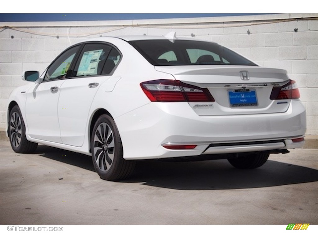 2017 Accord Hybrid Sedan - White Orchid Pearl / Black photo #2