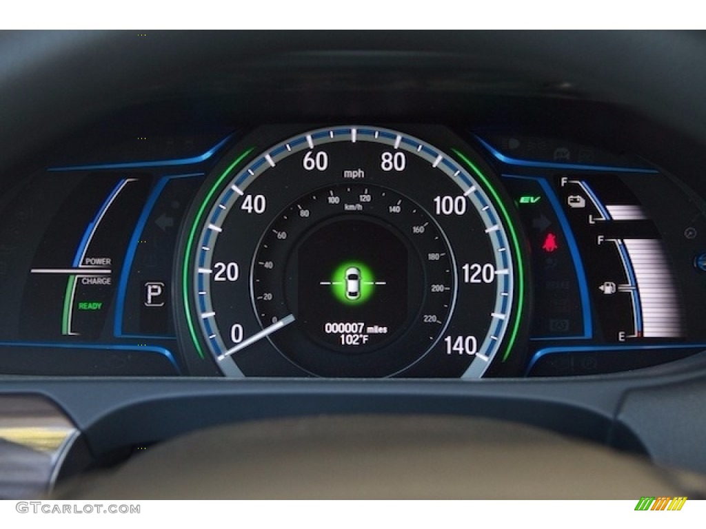 2017 Honda Accord Hybrid Sedan Gauges Photos
