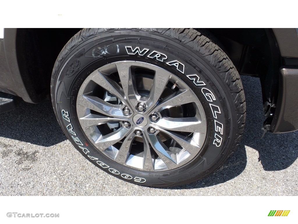 2016 F150 Lariat SuperCrew 4x4 - Oxford White / Medium Light Camel photo #5