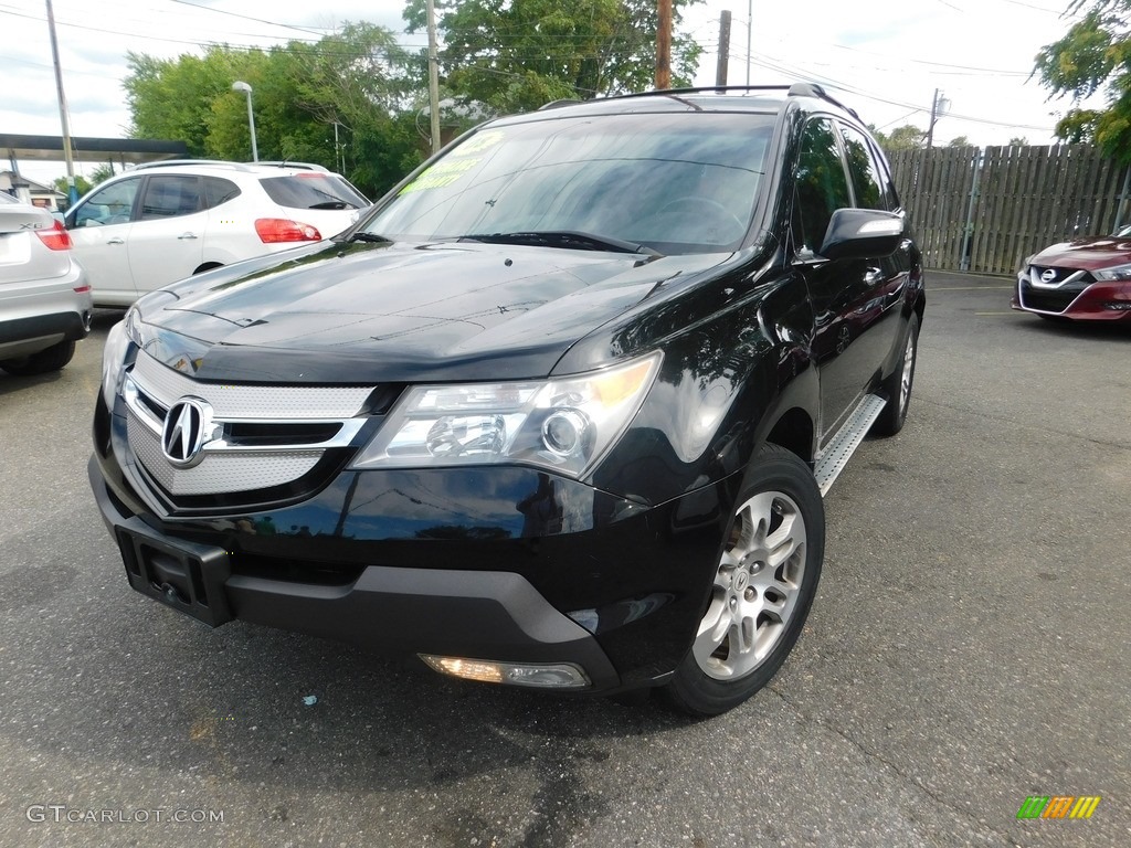 2008 MDX Technology - Formal Black / Ebony photo #1