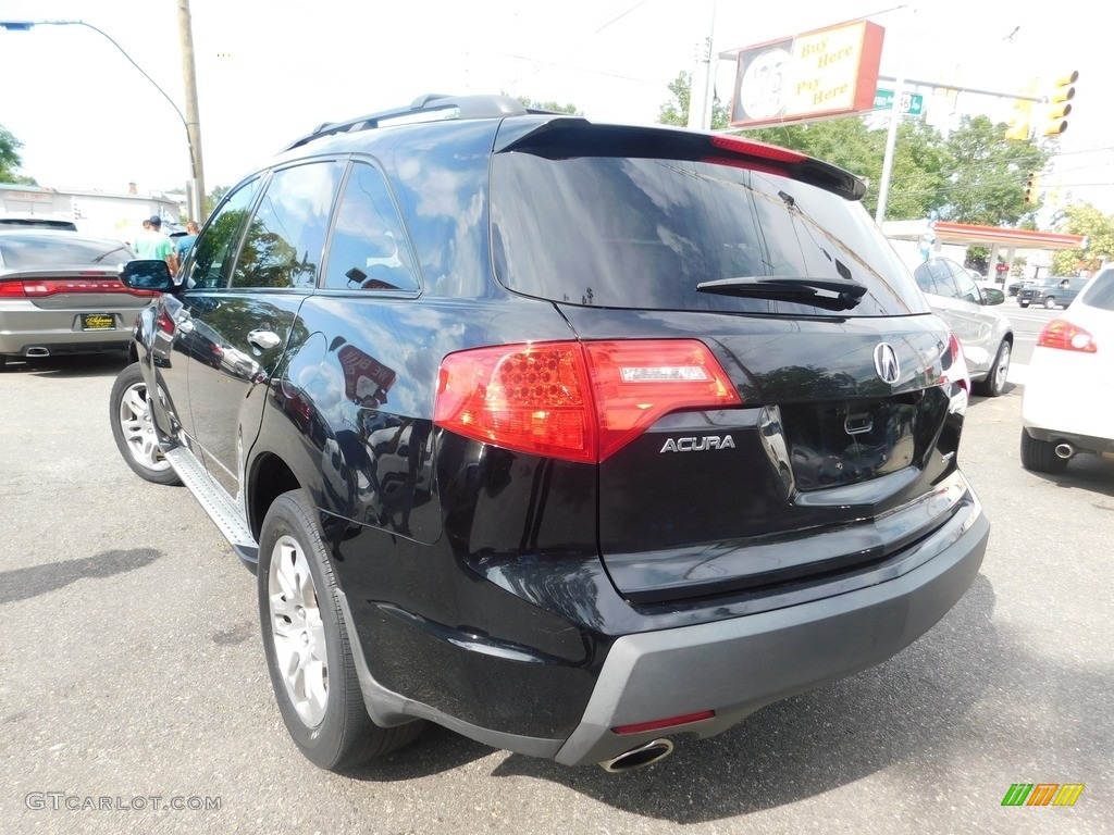 2008 MDX Technology - Formal Black / Ebony photo #3