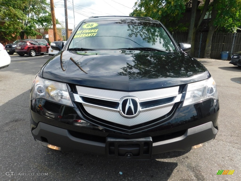 2008 MDX Technology - Formal Black / Ebony photo #5
