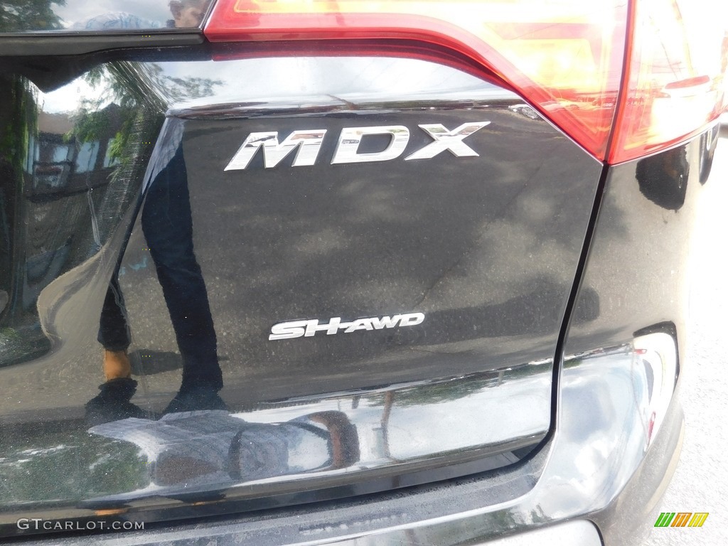 2008 MDX Technology - Formal Black / Ebony photo #7