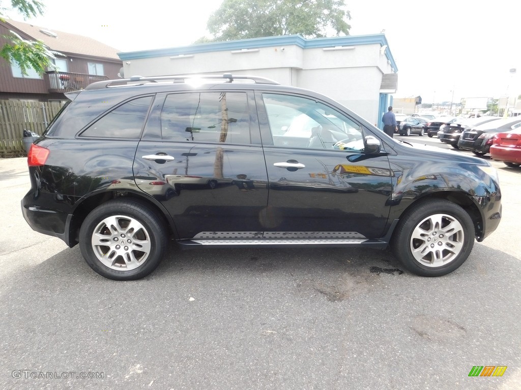 2008 MDX Technology - Formal Black / Ebony photo #9