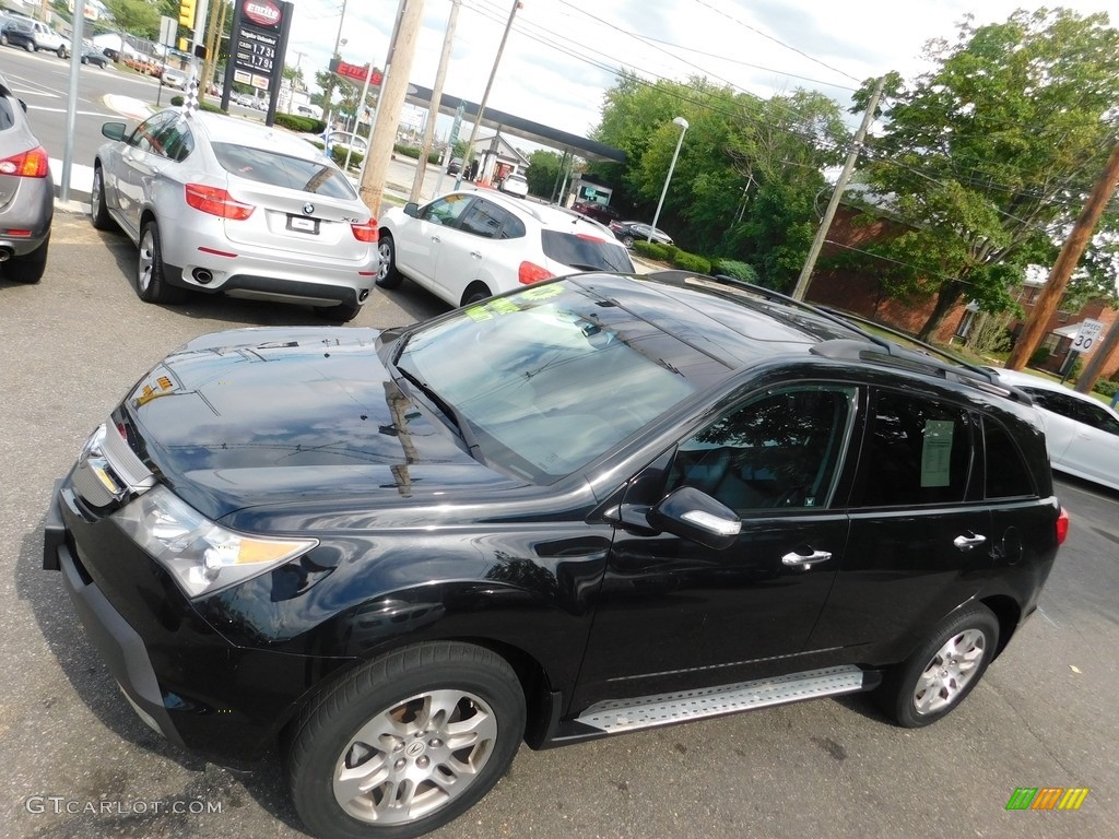 2008 MDX Technology - Formal Black / Ebony photo #10