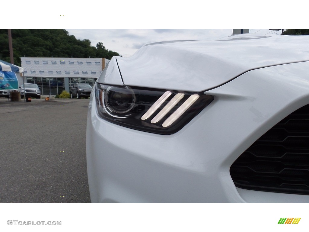 2016 Mustang EcoBoost Coupe - Oxford White / Ebony photo #4