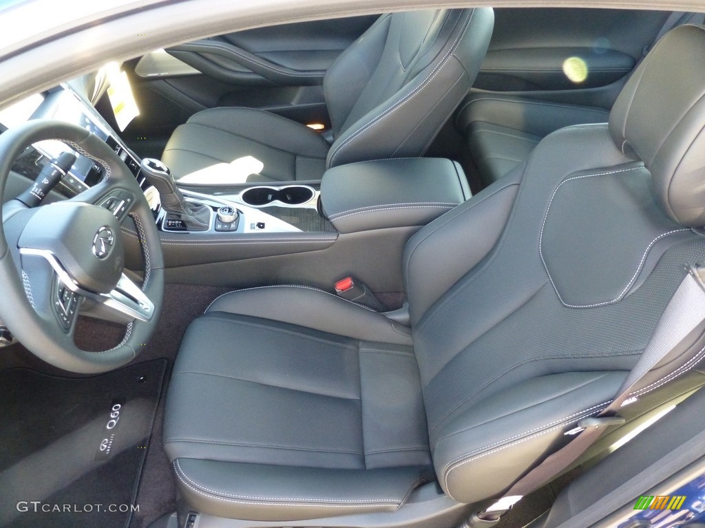 2017 Infiniti Q60 3.0t Premium Coupe Front Seat Photo #114924784