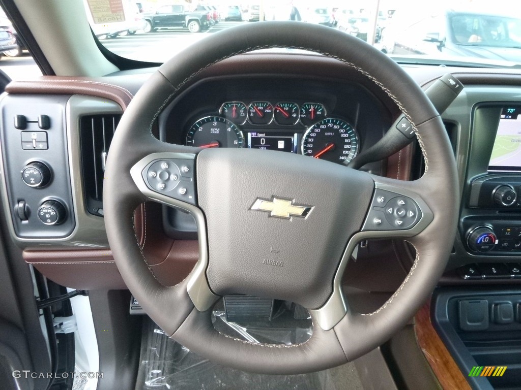 2017 Silverado 1500 High Country Crew Cab 4x4 - Iridescent Pearl Tricoat / High Country Saddle photo #16