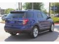 2014 Deep Impact Blue Ford Explorer XLT  photo #7