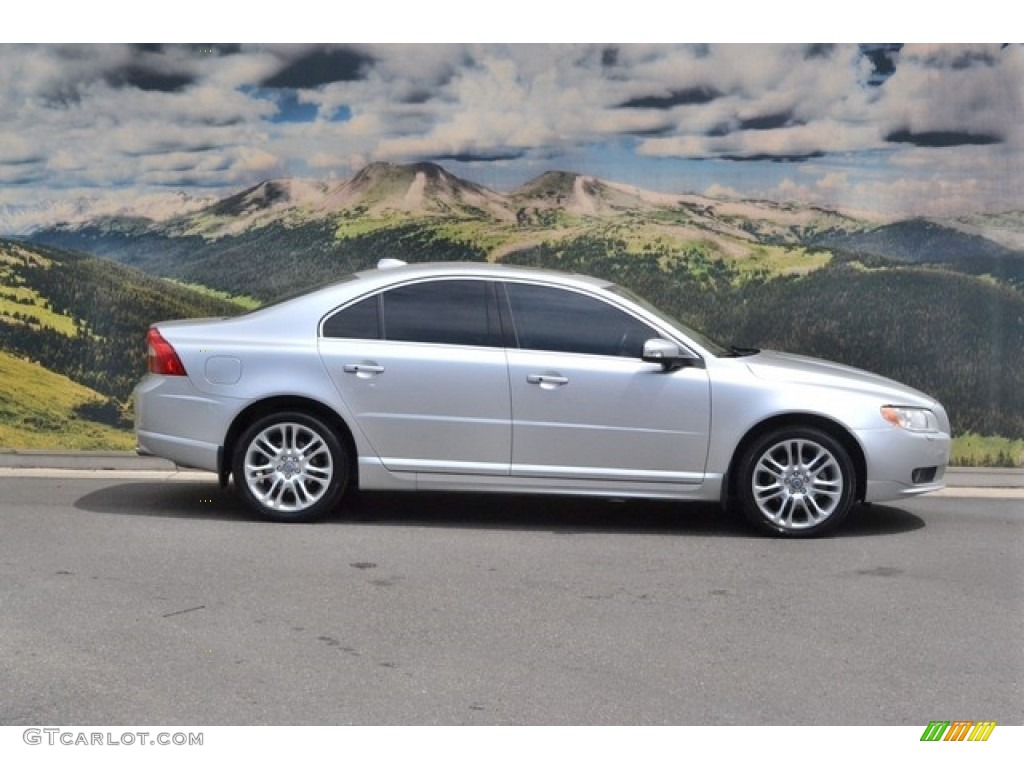2008 S80 T6 AWD - Silver Metallic / Anthracite Black photo #2