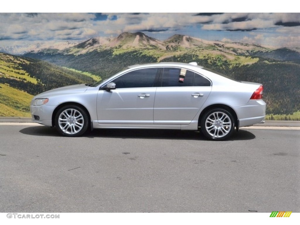 2008 S80 T6 AWD - Silver Metallic / Anthracite Black photo #6