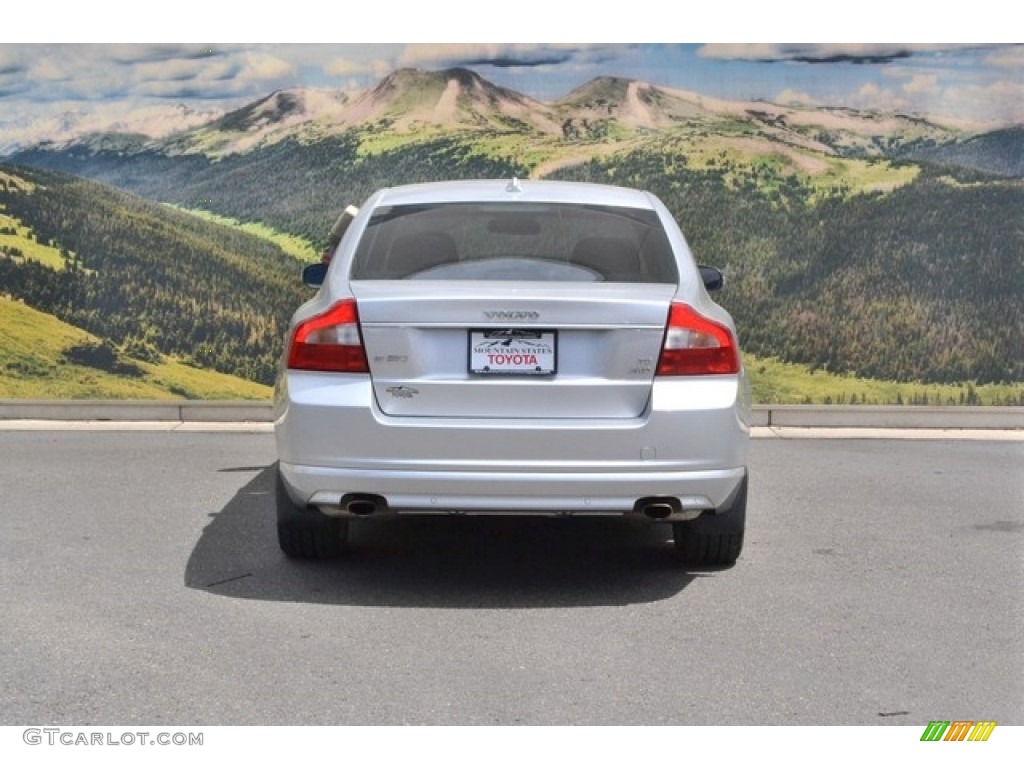 2008 S80 T6 AWD - Silver Metallic / Anthracite Black photo #9