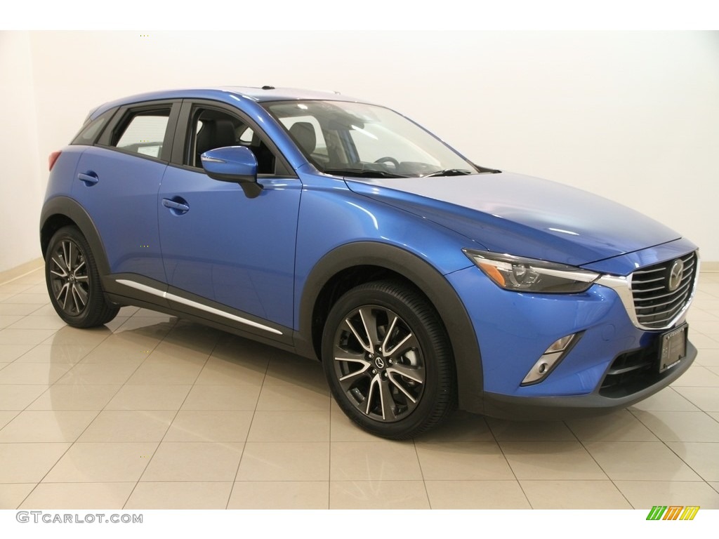 2016 CX-3 Grand Touring AWD - Dynamic Blue / Black photo #1