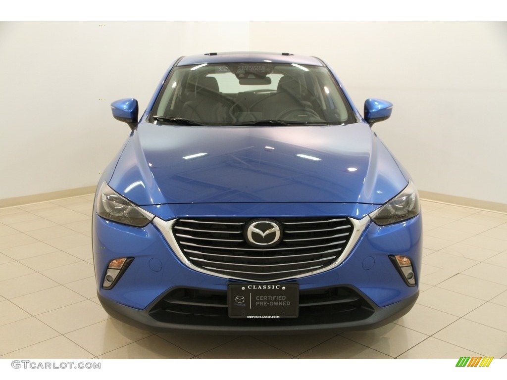 2016 CX-3 Grand Touring AWD - Dynamic Blue / Black photo #2