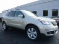 Champagne Silver Metallic - Traverse LT AWD Photo No. 3