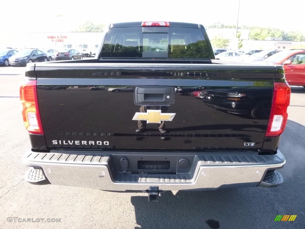 2017 Silverado 1500 LTZ Crew Cab 4x4 - Black / Cocoa/­Dune photo #6