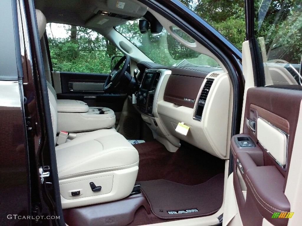 2016 2500 Laramie Crew Cab 4x4 - Luxury Brown Pearl / Black photo #13