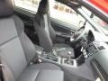 Carbon Black Front Seat Photo for 2017 Subaru WRX #114933343