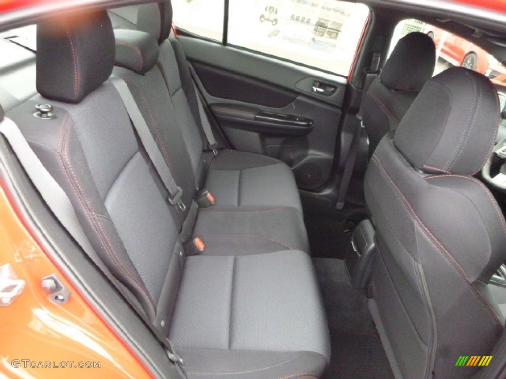 2017 Subaru WRX Premium Rear Seat Photo #114933412