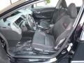 2012 Crystal Black Pearl Honda Civic Si Sedan  photo #12
