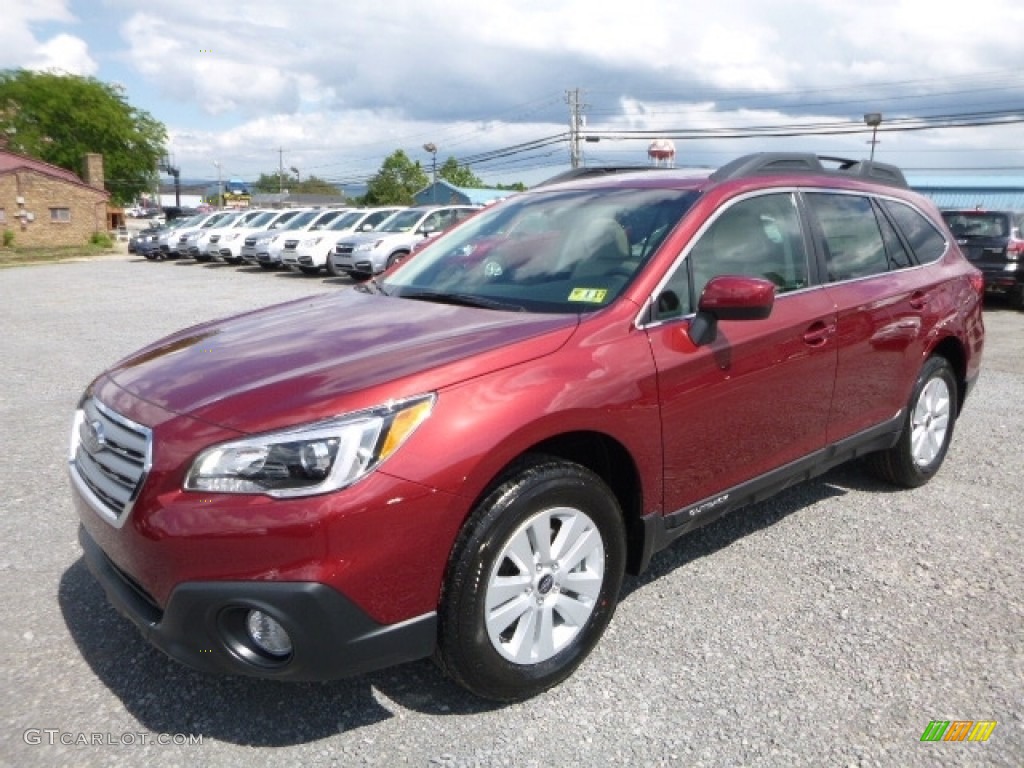 Venetian Red Pearl 2017 Subaru Outback 2.5i Premium Exterior Photo #114933955