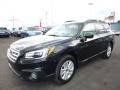 Crystal Black Silica 2017 Subaru Outback 2.5i Premium Exterior