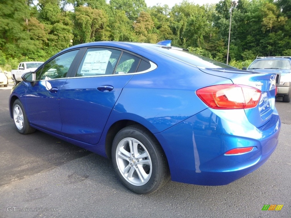 2016 Cruze LT Sedan - Kinetic Blue Metallic / Jet Black photo #7