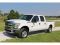 2015 Oxford White Ford F250 Super Duty XLT Crew Cab 4x4  photo #2