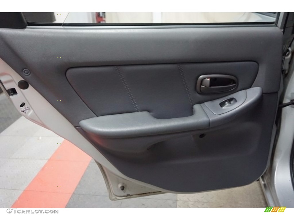 2003 Elantra GT Hatchback - Silver Pewter / Dark Gray photo #15