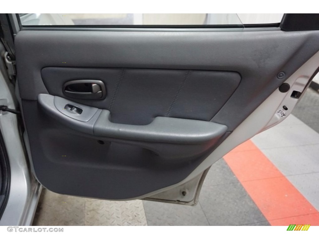 2003 Elantra GT Hatchback - Silver Pewter / Dark Gray photo #16