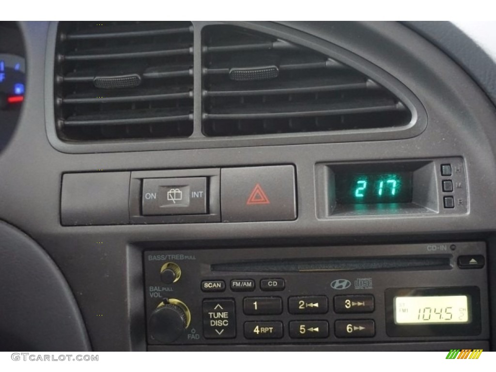 2003 Elantra GT Hatchback - Silver Pewter / Dark Gray photo #35